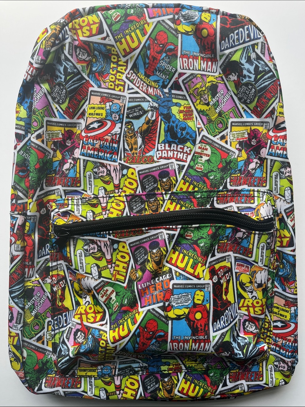 Marvel Multicolor Comic Panel Backpack
